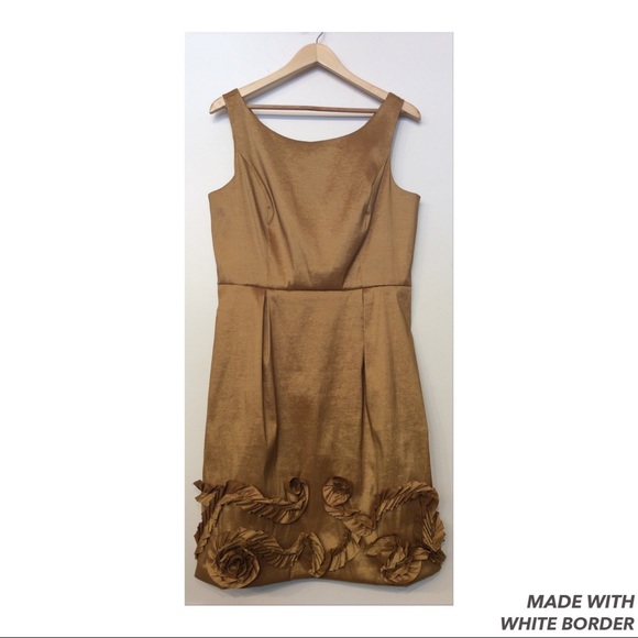 Max & Cleo Dresses & Skirts - Max & Cleo Gold Dress Max & Cleo Dresses & Skirts - Max & Cleo Gold Dress